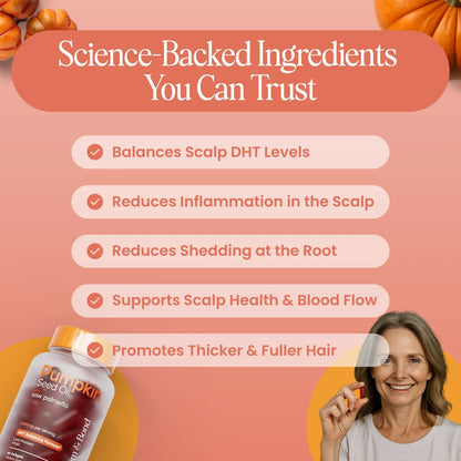 Bloom & Bond Pumkin Seed Oil for Women's hair